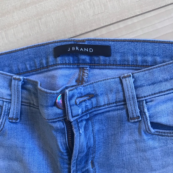 J brand light blue skinny jeans crop Capri dropout - Picture 3 of 5